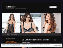 Tablet Screenshot of littlekisslingerie.wordpress.com