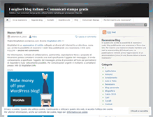 Tablet Screenshot of miglioriblogitaliani.wordpress.com