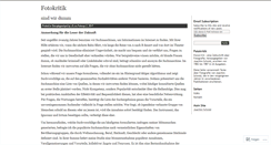 Desktop Screenshot of fotokritik.wordpress.com