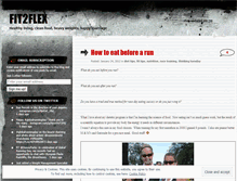 Tablet Screenshot of fit2flex.wordpress.com