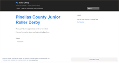 Desktop Screenshot of pcjuniorderby.wordpress.com