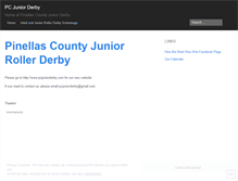 Tablet Screenshot of pcjuniorderby.wordpress.com