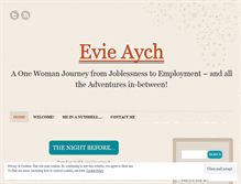 Tablet Screenshot of evieaych.wordpress.com