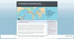 Desktop Screenshot of keritravel.wordpress.com