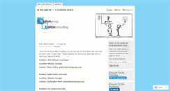 Desktop Screenshot of bhotjobs.wordpress.com