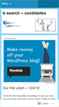Mobile Screenshot of bhotjobs.wordpress.com