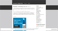 Desktop Screenshot of heumanndesigntech.wordpress.com
