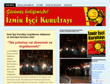 Tablet Screenshot of izmiriscikurultayi.wordpress.com