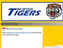 Tablet Screenshot of northipswichtigers.wordpress.com