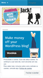 Mobile Screenshot of hitheroadjack.wordpress.com