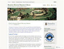 Tablet Screenshot of basinghouse.wordpress.com