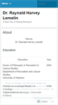 Mobile Screenshot of drrhlemelin.wordpress.com