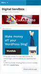 Mobile Screenshot of digisandbox.wordpress.com
