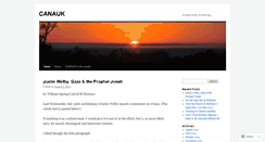 Desktop Screenshot of canauk.wordpress.com