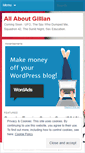 Mobile Screenshot of gillianderson.wordpress.com