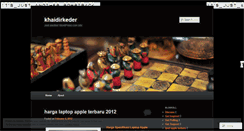 Desktop Screenshot of khaidirkeder.wordpress.com