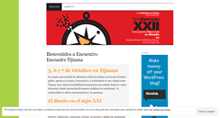 Desktop Screenshot of encuentroencuadre.wordpress.com
