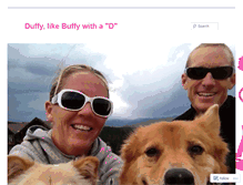 Tablet Screenshot of duffylikebuffywithad.wordpress.com