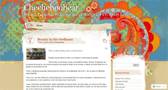 Desktop Screenshot of checheboobear.wordpress.com