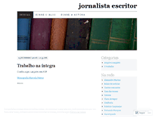 Tablet Screenshot of jornalistaescritor.wordpress.com