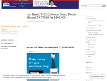 Tablet Screenshot of jeffbrandrealestate.wordpress.com