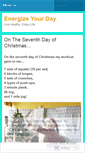Mobile Screenshot of energizeyourday.wordpress.com