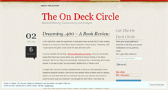 Desktop Screenshot of ondeckcircle.wordpress.com