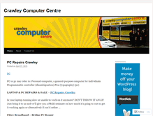 Tablet Screenshot of computercrawley.wordpress.com