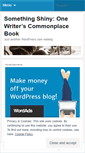 Mobile Screenshot of digforsomethingshiny.wordpress.com