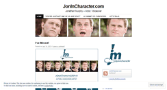 Desktop Screenshot of jonincharacter.wordpress.com