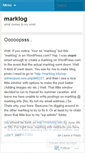 Mobile Screenshot of mklogger.wordpress.com