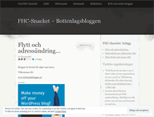 Tablet Screenshot of fhcsnacket.wordpress.com