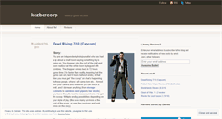 Desktop Screenshot of kezbercorp.wordpress.com