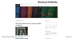 Desktop Screenshot of elezionipolitiche.wordpress.com