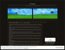 Tablet Screenshot of evisyari.wordpress.com