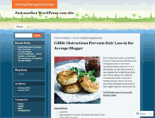 Tablet Screenshot of cookingforaveggieineurope.wordpress.com