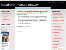 Tablet Screenshot of airliftbabies.wordpress.com