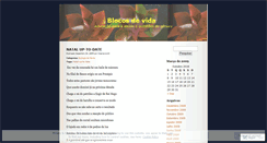 Desktop Screenshot of blocosdevida.wordpress.com