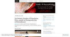 Desktop Screenshot of femmethology.wordpress.com