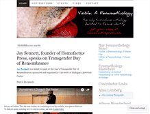 Tablet Screenshot of femmethology.wordpress.com