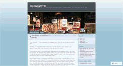 Desktop Screenshot of 40cooks.wordpress.com