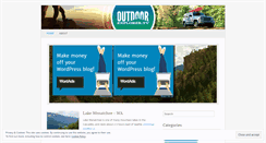 Desktop Screenshot of outdoorexplorertv.wordpress.com