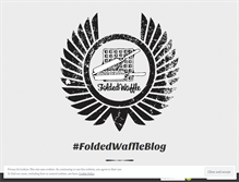 Tablet Screenshot of foldedwaffle.wordpress.com
