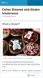Mobile Screenshot of glutenbgone.wordpress.com