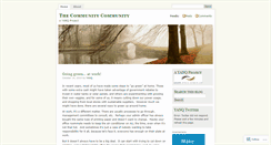 Desktop Screenshot of communityx2.wordpress.com