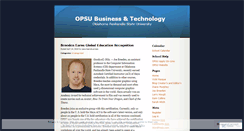 Desktop Screenshot of opsumeansbusiness.wordpress.com