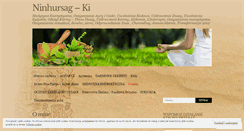 Desktop Screenshot of ninhursag2012.wordpress.com