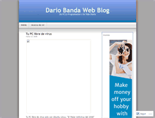 Tablet Screenshot of dariobanda.wordpress.com