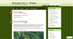 Desktop Screenshot of hittaenupplevelse.wordpress.com