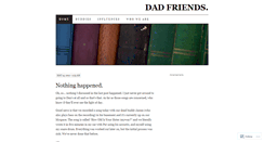 Desktop Screenshot of dadfriends.wordpress.com